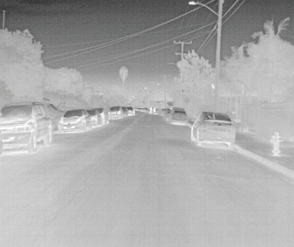 IR 열화상 640×512 원본 — 사람 식별 불가